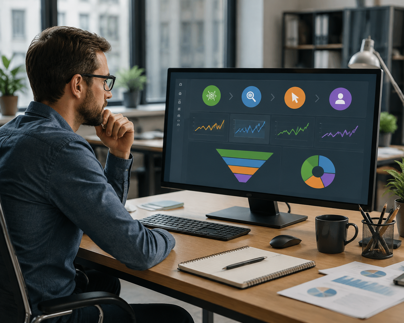 Аналитика SEO-статьи: индексация, показы, переходы и заявки